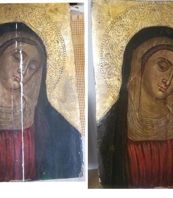 Restauration d'oeuvres anciennes